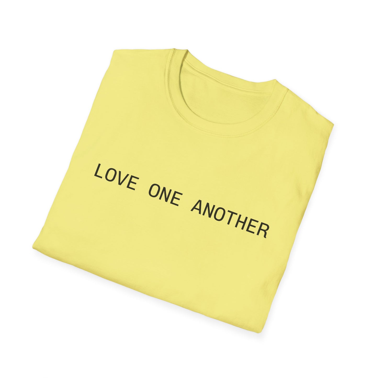 Unisex Softstyle T-Shirt - 'Love One Another' Inspirational Tee