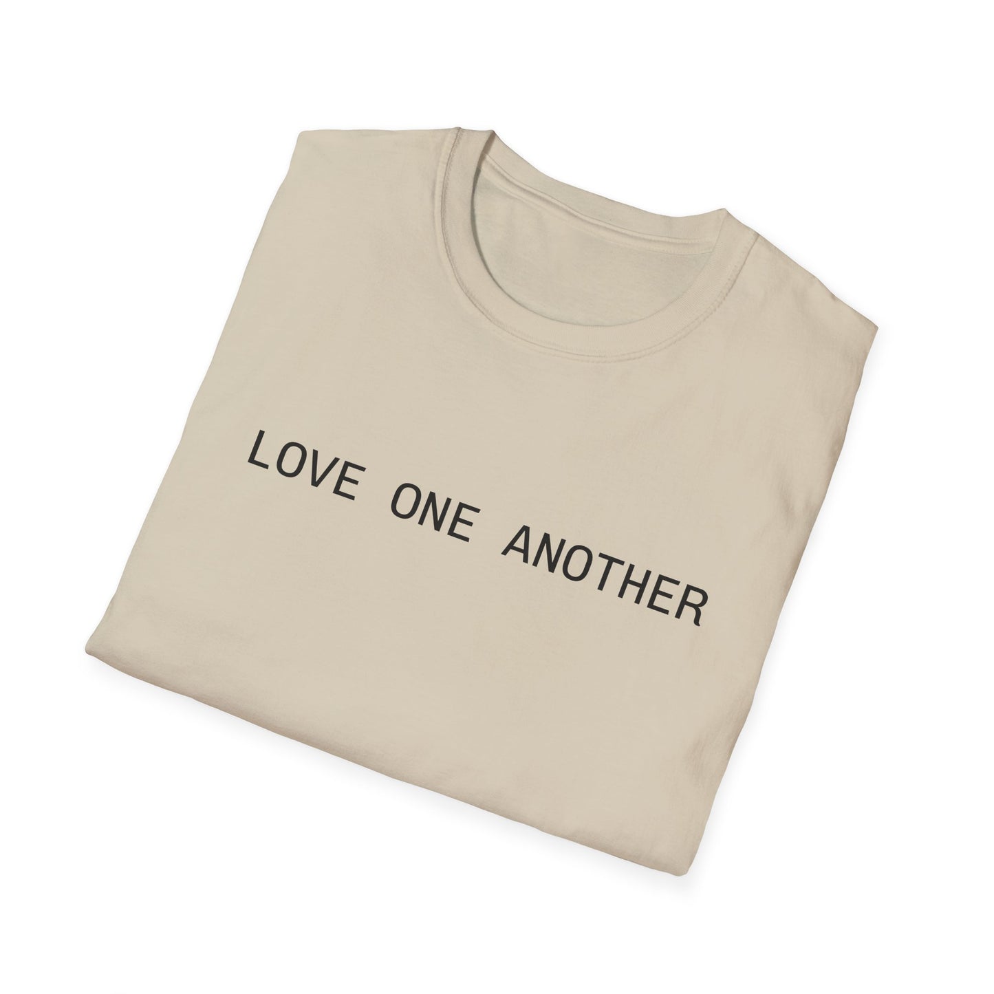 Unisex Softstyle T-Shirt - 'Love One Another' Inspirational Tee